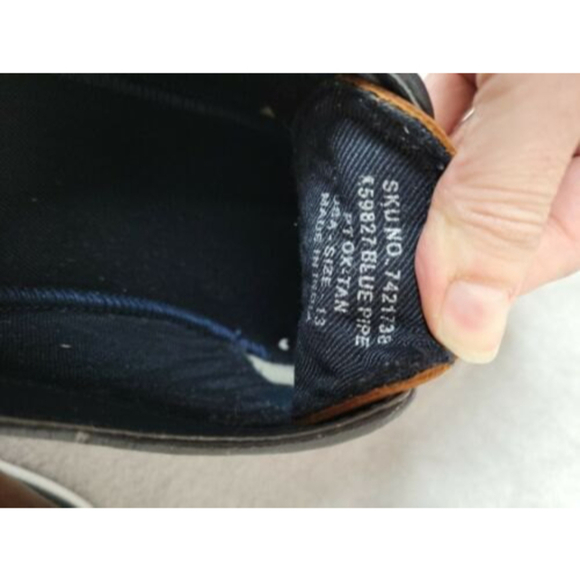 Four Brothers Men's Brown Leather Oxford Distressed Shoes #7421736 Size 13 - Picture 5 of 9